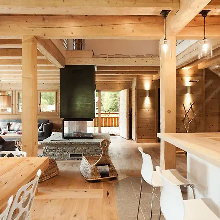 D'exception A Avec Sauna, Cheminee Et Proximite Des Pistes Skiables - Fr-1-343-181 * Chamonix
